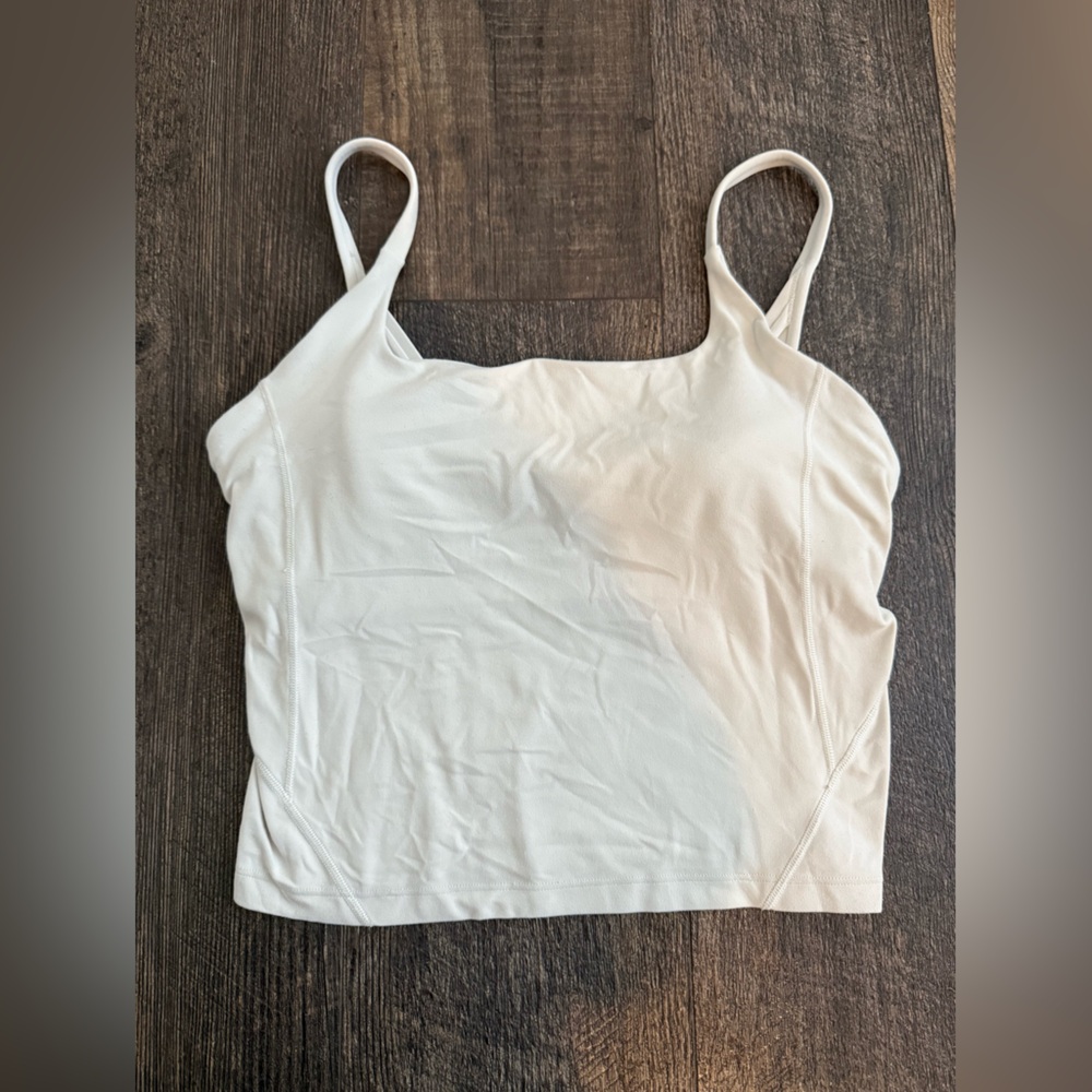 lululemon athletica Cream White Camisole